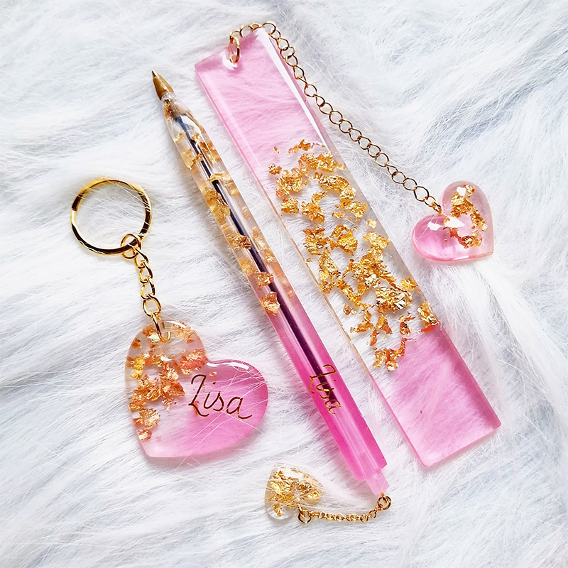 Stationery Supplier - Transparent Pen and Bookmark Silicone Mold