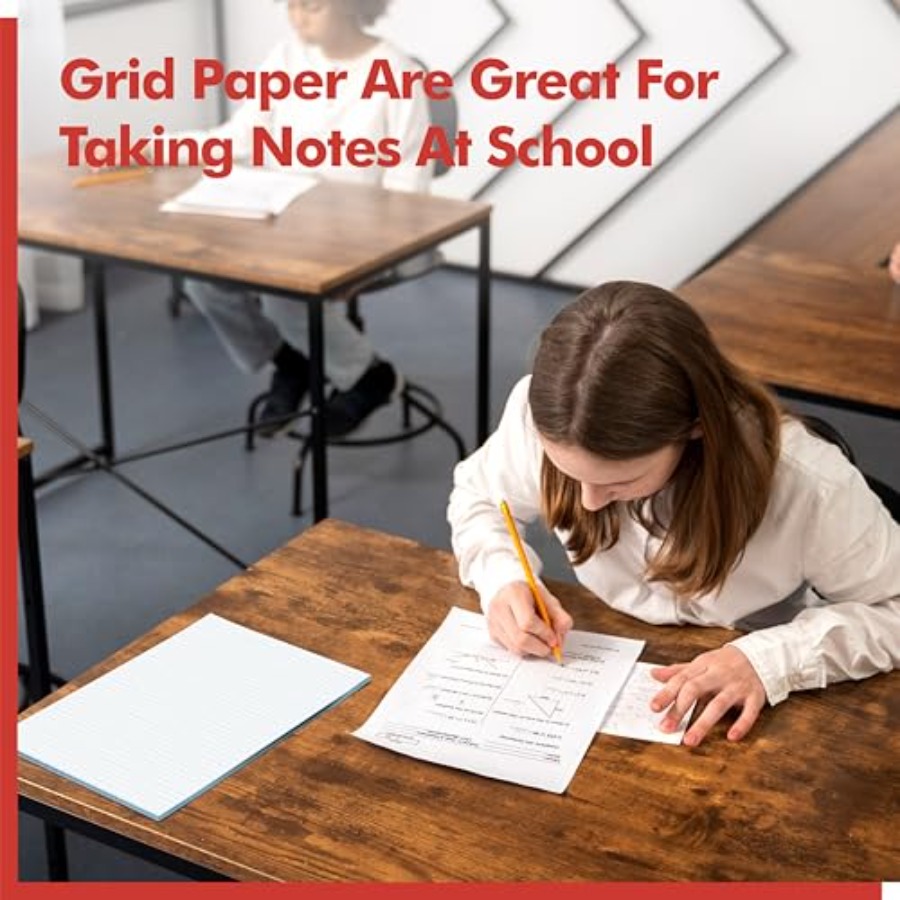 100 Sheets Graph Paper Double- – обзор и цена Graph Paper Pad