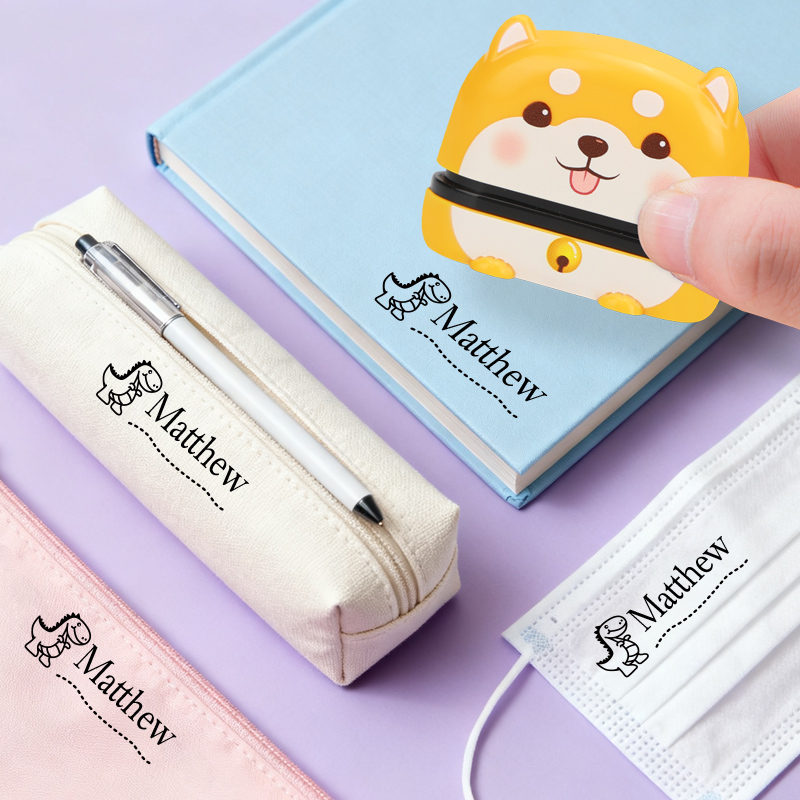 Custom Cute Name Stamp - Reusa – обзор и цена Self Inking Stamp