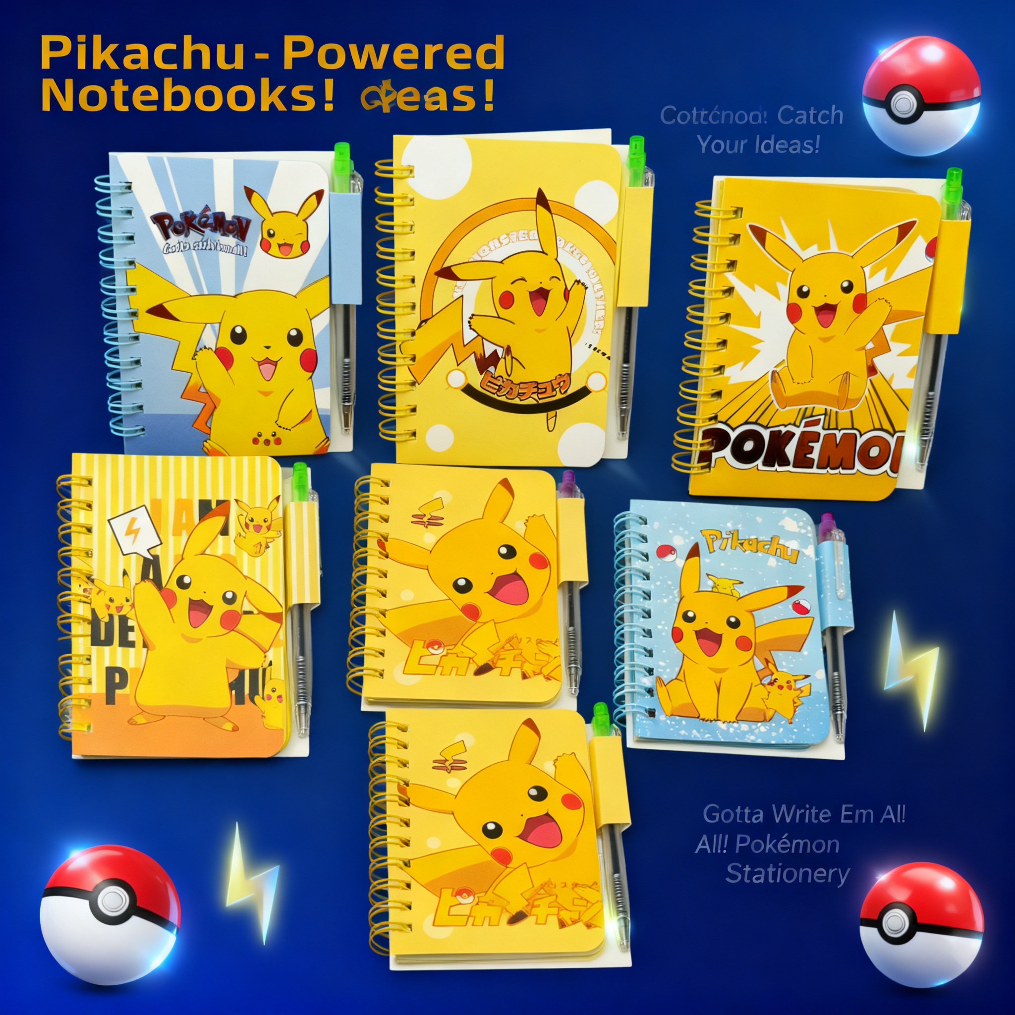 Pokemon Pikachu Cute Cartoon N – обзор и цена Office Stationery And Supply
