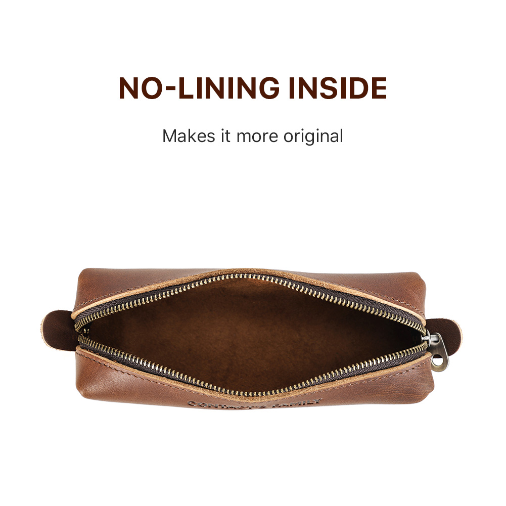 Retro Leather Pencil Case High – обзор и цена Office Stationery Supply Business