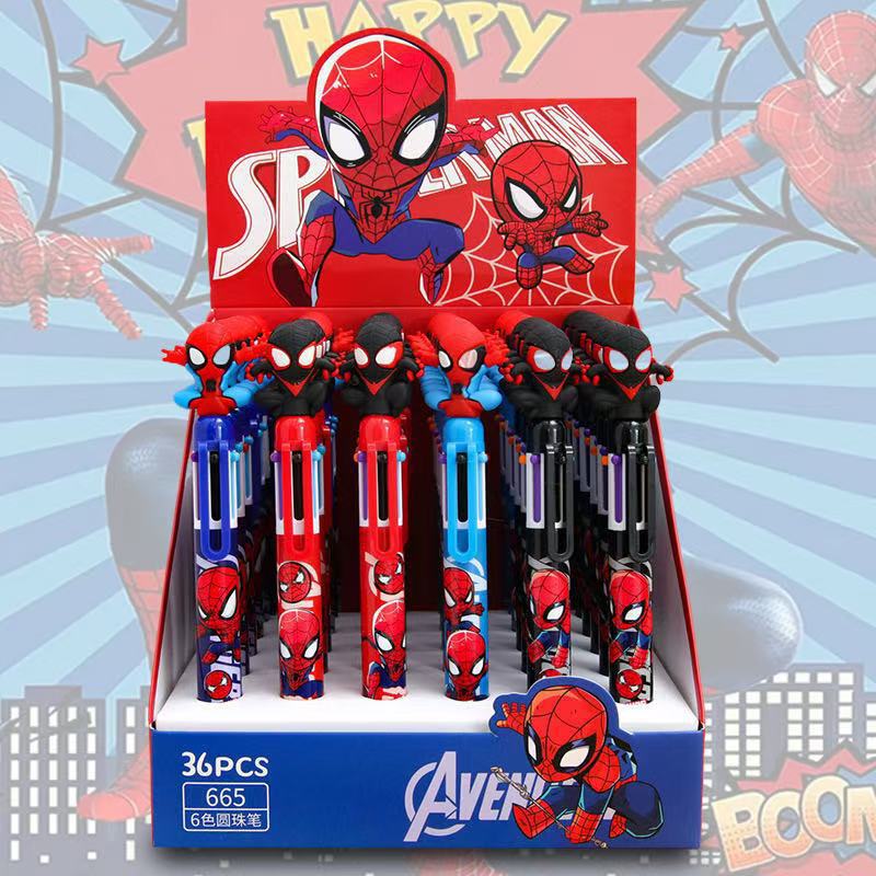 36pcs-Spider Man 6 Colors Ball – обзор и цена Stationery Supplier