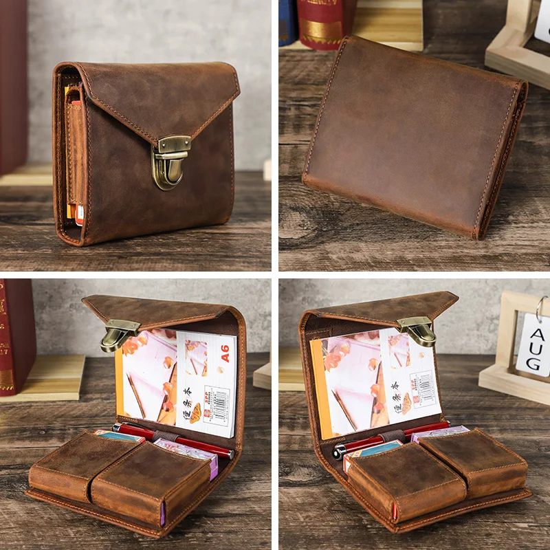 Luxury Retro Leather Notebook  – обзор и цена Stationery Supply Business