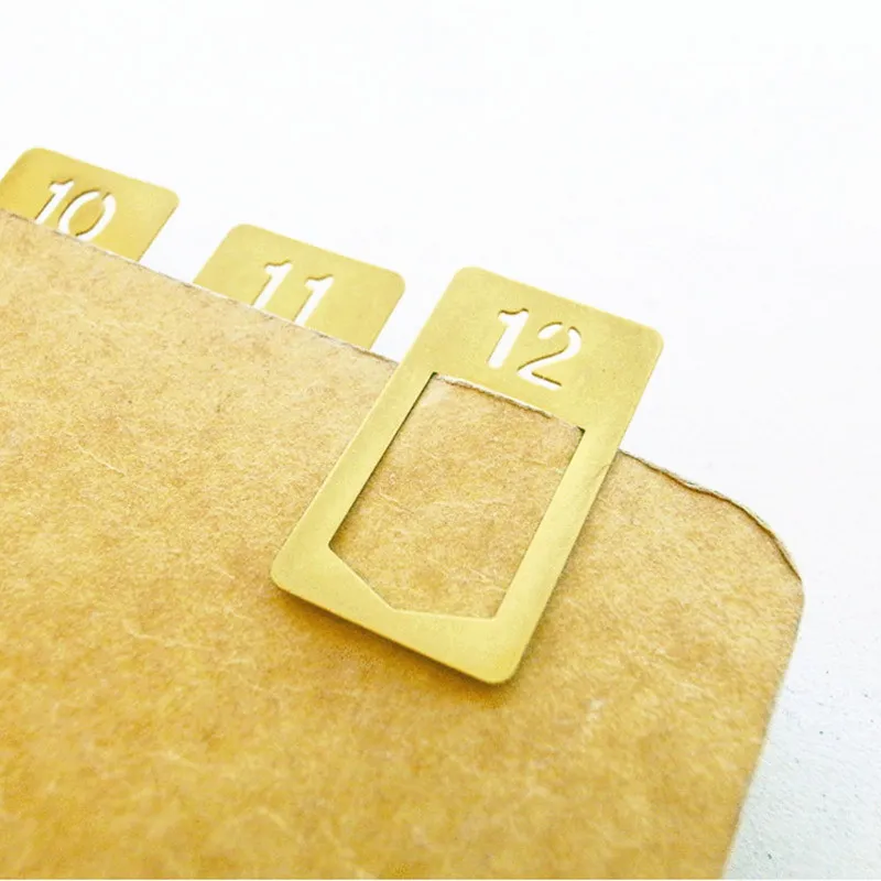 12 Pcs/lot Vintage Copper Book – обзор и цена Stationery Office Supply Store