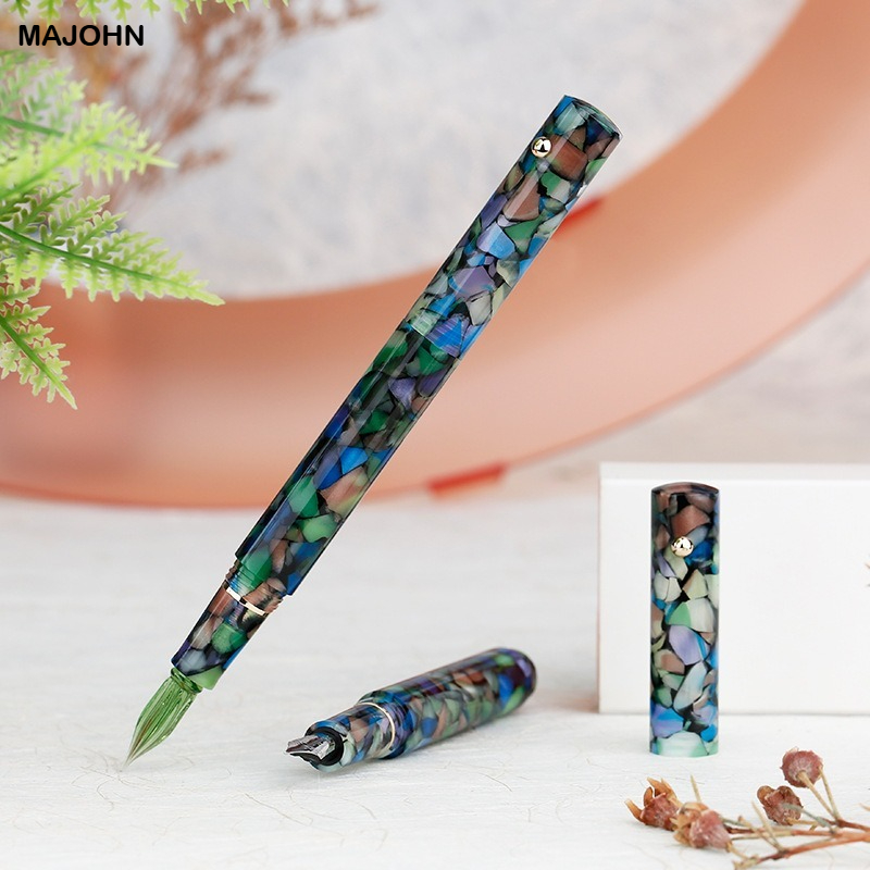 MAJOHN N8 Resin Glass Dip Pen  – обзор и цена Office Stationery Supply Business