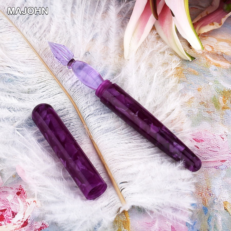 MAJOHN N10 Resin Handmade Glas – обзор и цена Office Stationery Supply Business