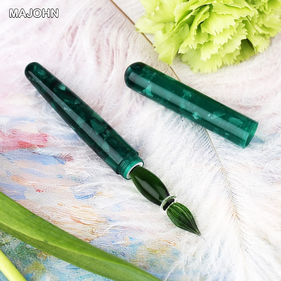 MAJOHN N10 Resin Handmade Glas – обзор и цена Office Stationery Supply Business