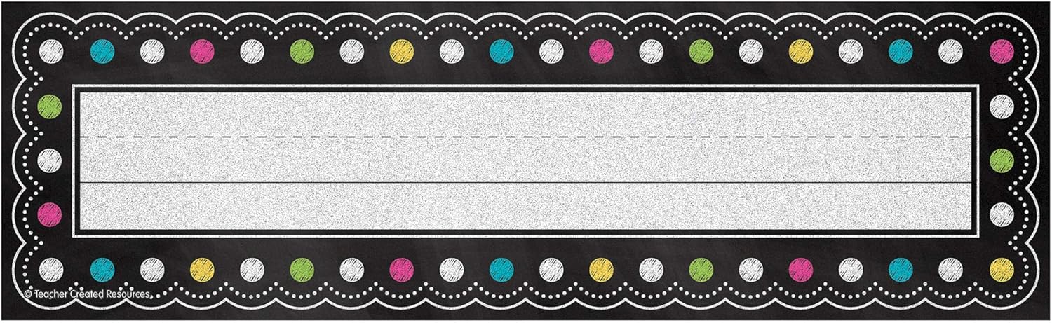 Chalkboard Brights Name Plates – обзор и цена Desk Name Plate