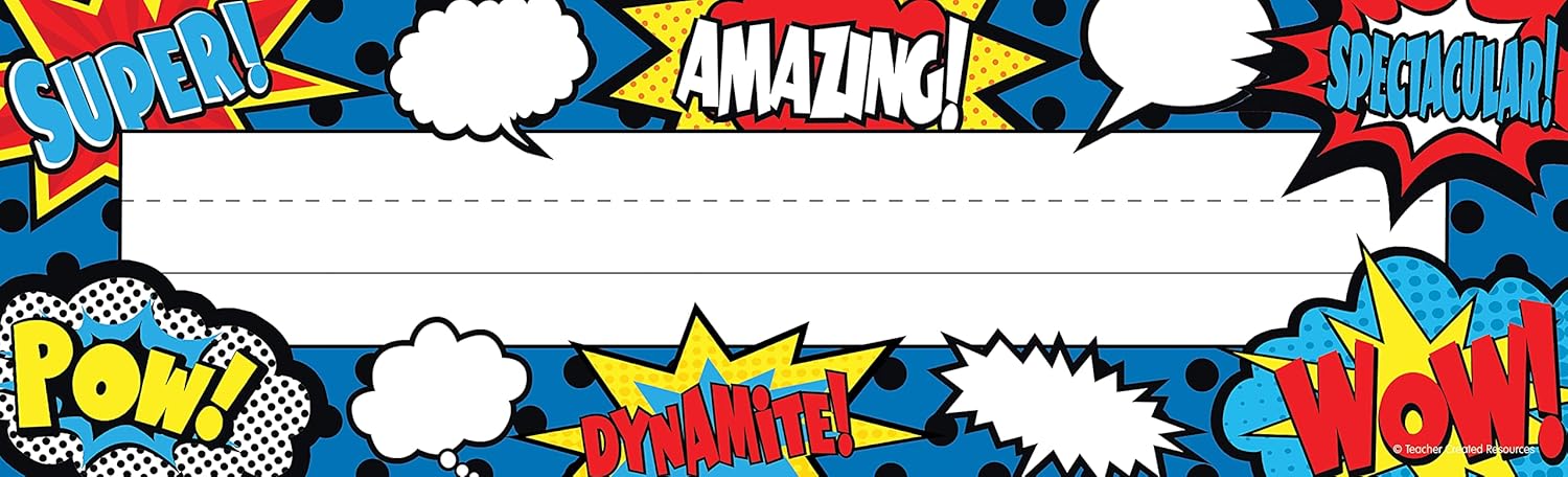 Superhero Flat Name Plates for – обзор и цена Desk Name Plate