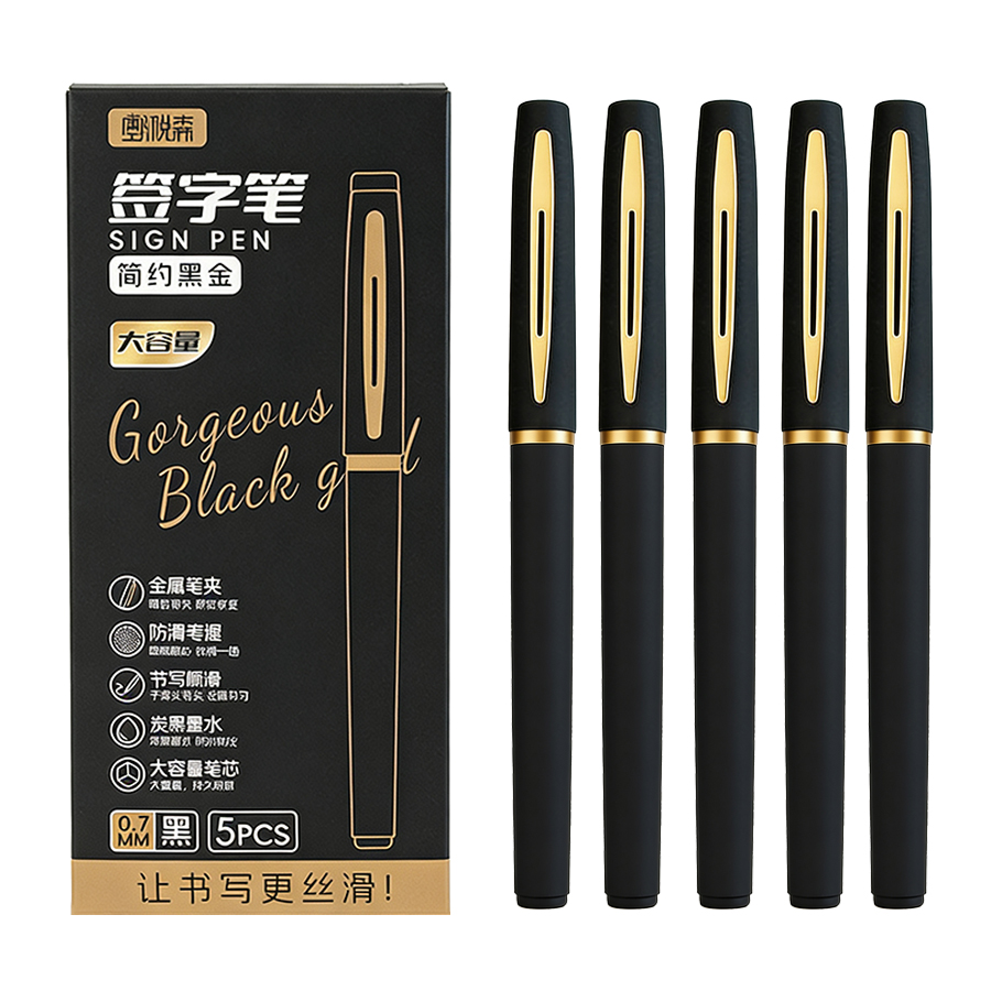 5Pcs/Pack Large Capacity Gel P – обзор и цена Office Stationery Supply Business