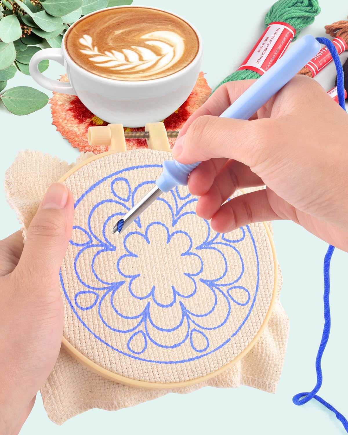 6pcs Punch Needle Embroidery K – обзор и цена Graph Paper Pad