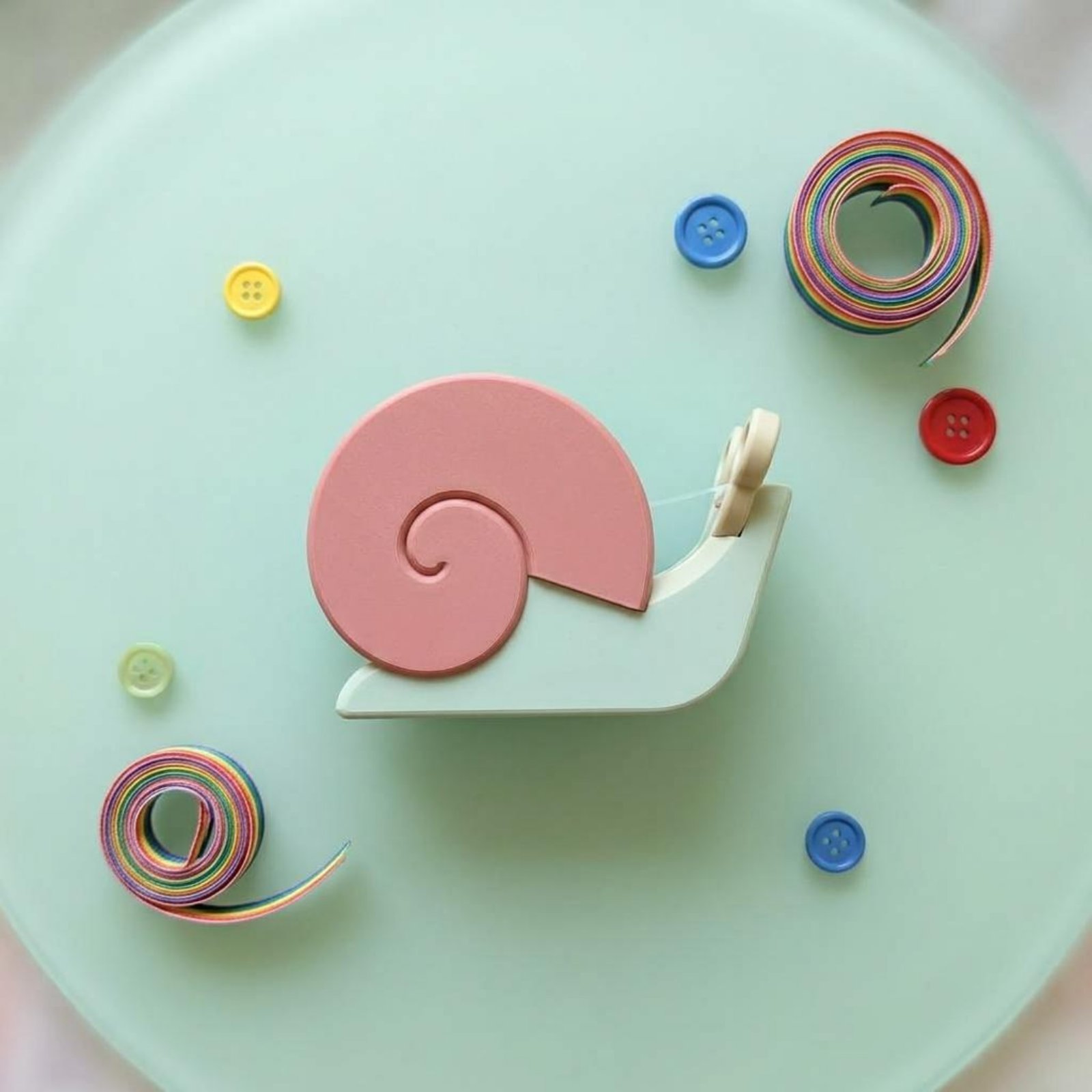 Snail-Shaped Tape Dispenser Pi – обзор и цена Office Stationery And Supply