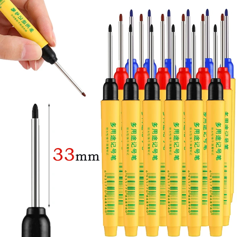 6pcs/set 33mm Red/Blue/Black L – обзор и цена Whiteboard Marker Set