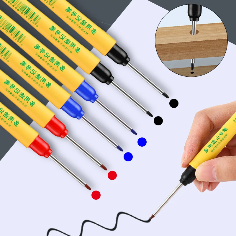 6pcs/set 33mm Red/Blue/Black L – обзор и цена Whiteboard Marker Set