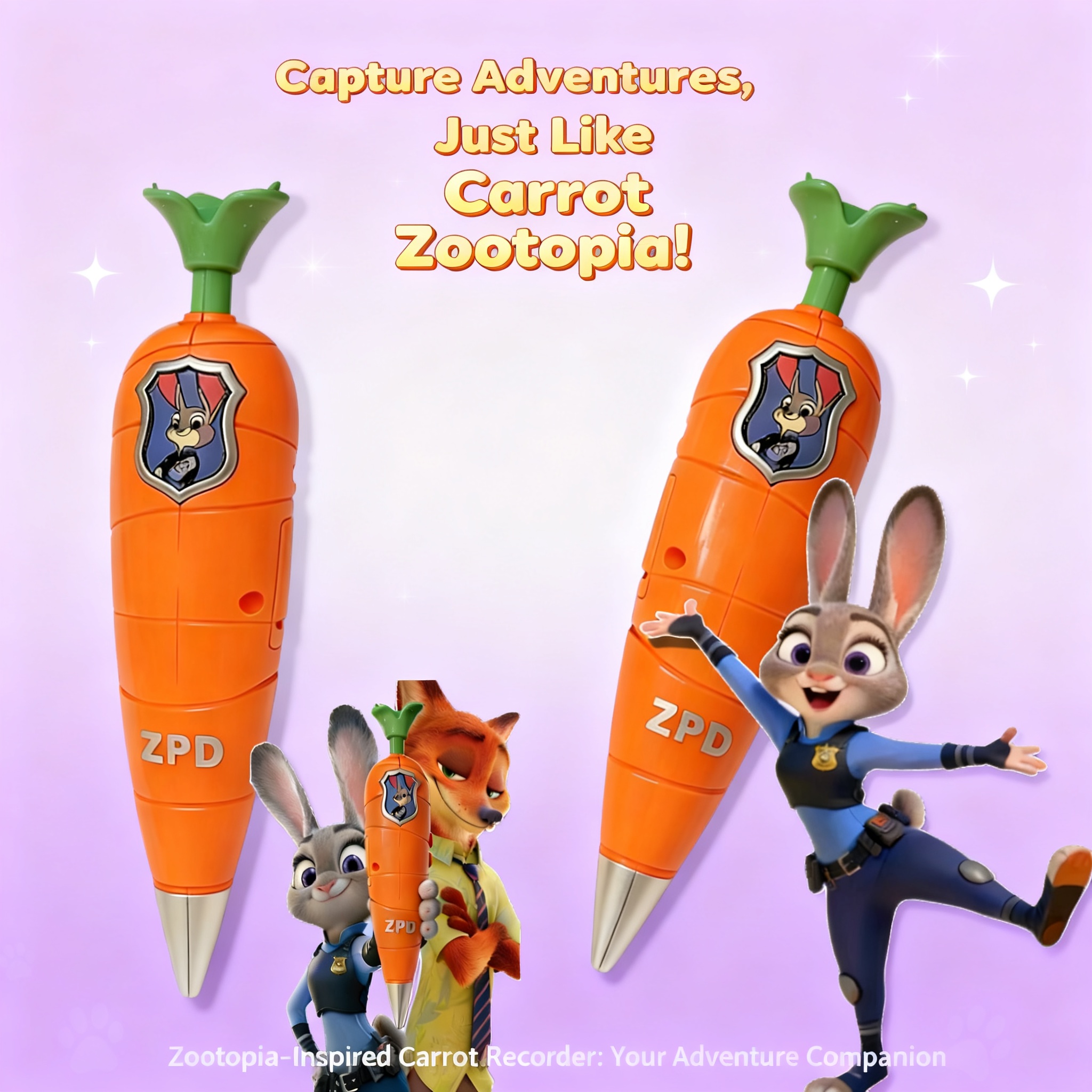 Zootopia 2 Carrot Recorder Pen – обзор и цена Stationery Supplier