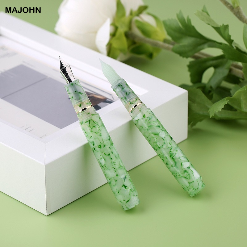 MAJOHN N8 Resin Glass Dip Pen  – обзор и цена Office Stationery Supply Business