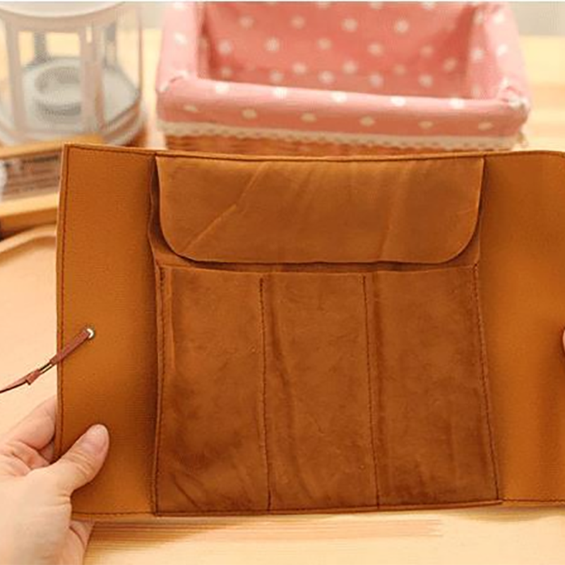 1pcs Dark Brown Leather Pencil – обзор и цена Pen Pouch Roll
