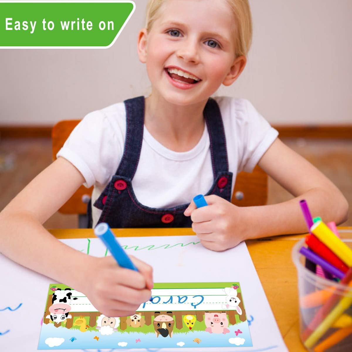 36 Pack Farm Animal Name Plate – обзор и цена Desk Name Plate