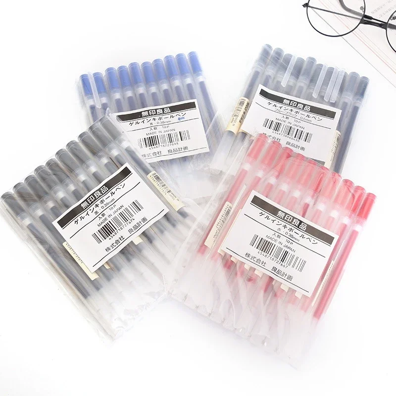 10-30Pcs/Set 0.38/0.5mm Gel pe – обзор и цена Office Stationery Supply Business