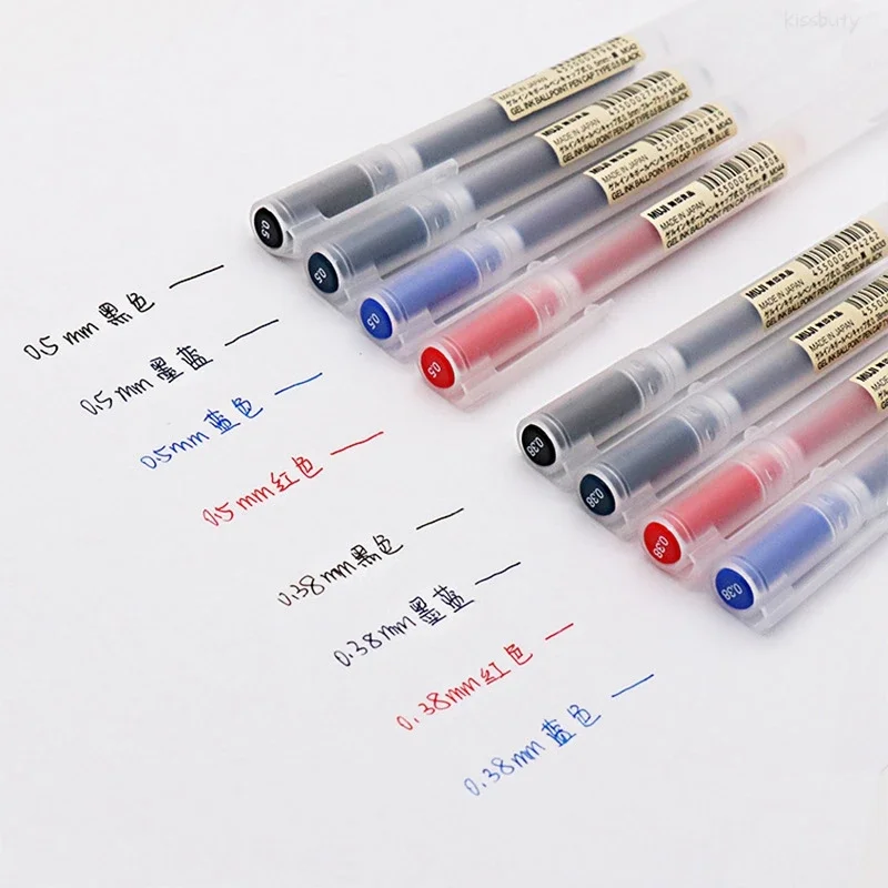 10-30Pcs/Set 0.38/0.5mm Gel pe – обзор и цена Office Stationery Supply Business