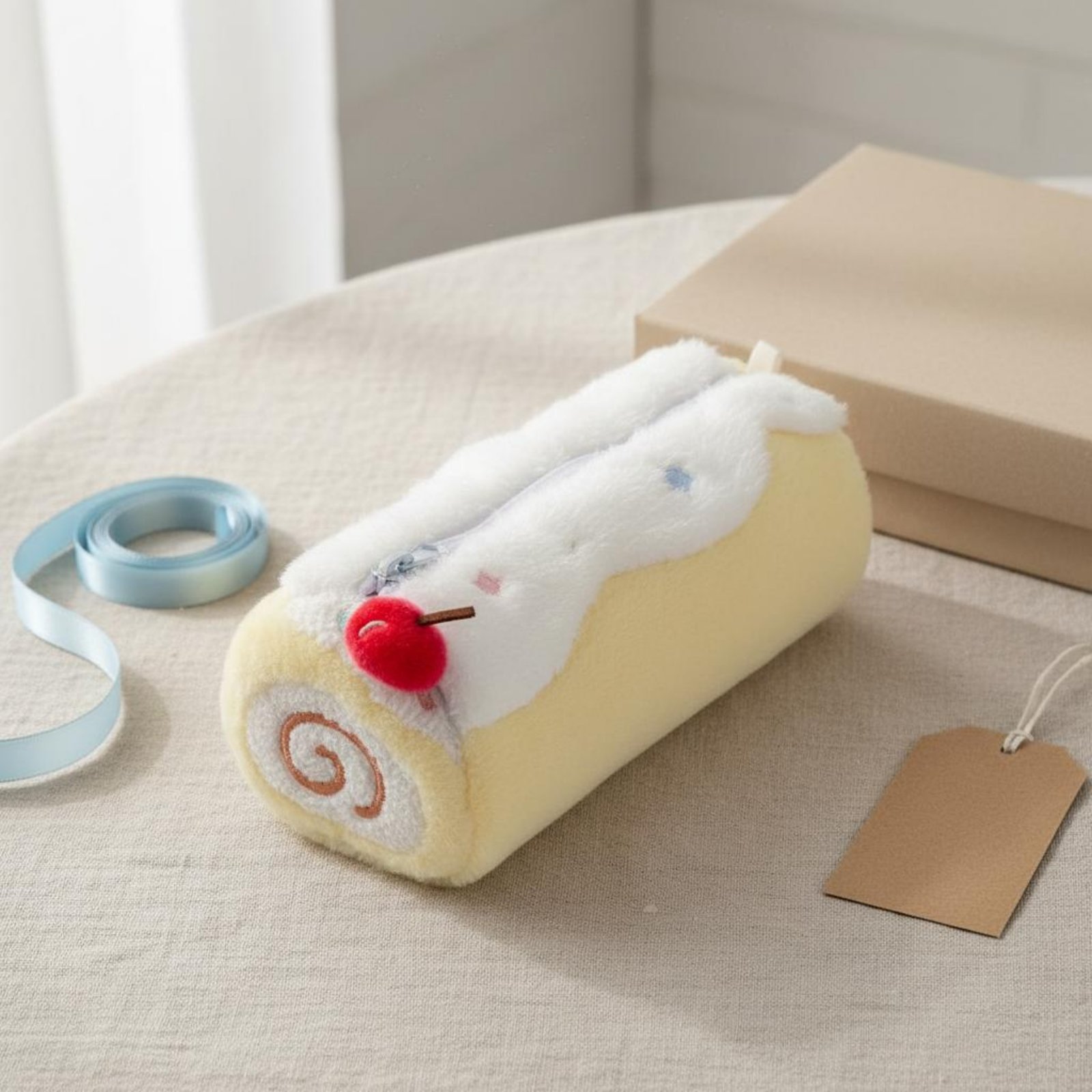 Cake Roll Pen Case Cute Design – обзор и цена Pen Pouch Roll