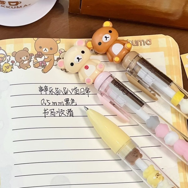 Rilakkuma Beaded Gel Pen Carto – обзор и цена Stationery Supplier