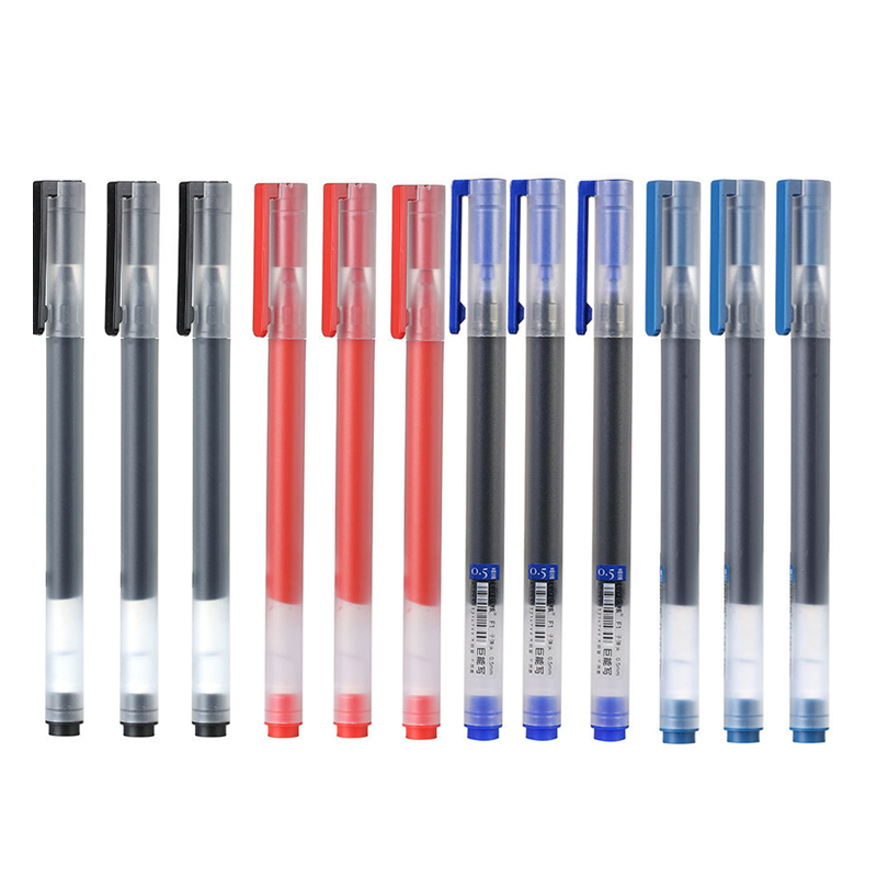 12/6Pc/Lot Gel Pen 0.5MM Ink S – обзор и цена Office Stationery Supply Business
