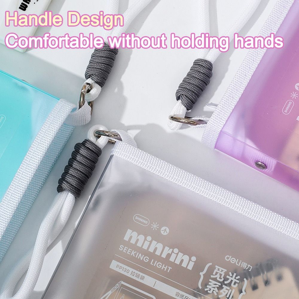 Portable Transparent A4 Zipper – обзор и цена Office Stationery And Supply