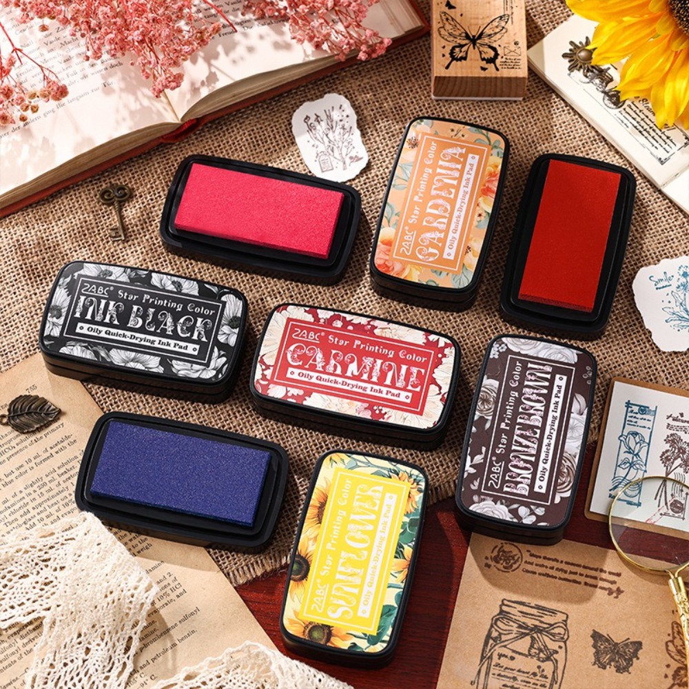 New Colorful Ink Pad Rectangul – обзор и цена Self Inking Stamp