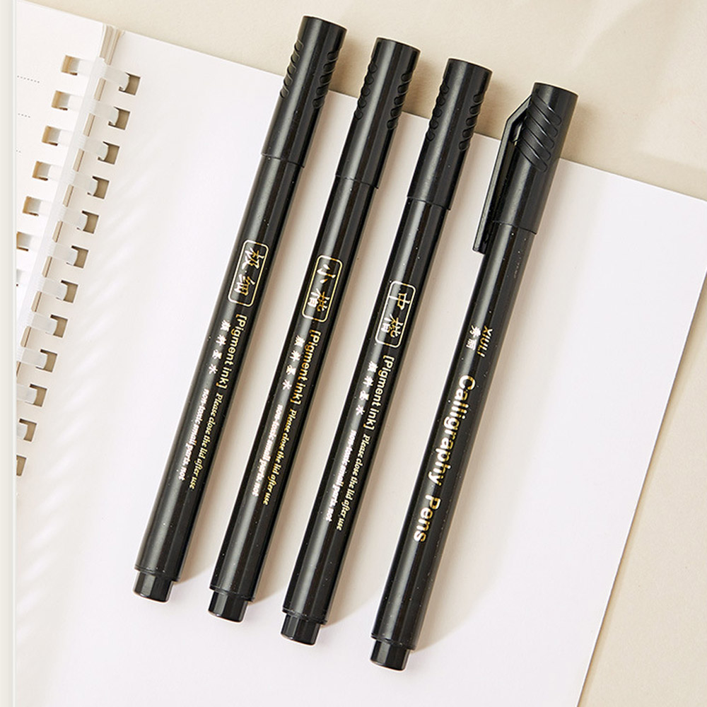 4pc Brush Pen Calligraphy Pen  – обзор и цена Stationery Supplier