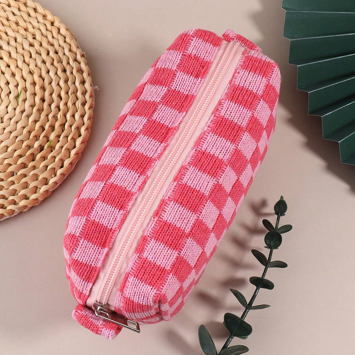 1PC Pink Checkered Single-Laye – обзор и цена Stationery Office Supply Store