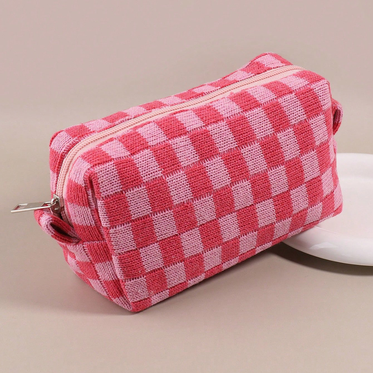 1PC Pink Checkered Single-Laye – обзор и цена Stationery Office Supply Store