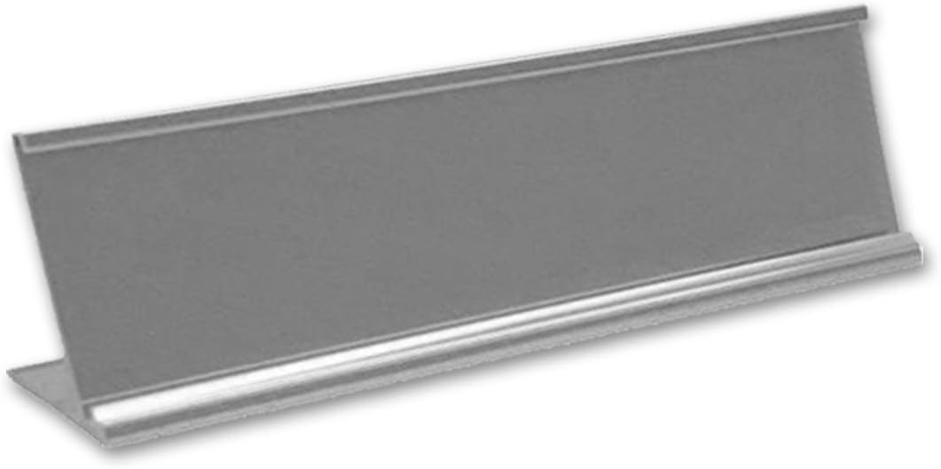 Satin Aluminum Desk Name Plate – обзор и цена Desk Name Plate