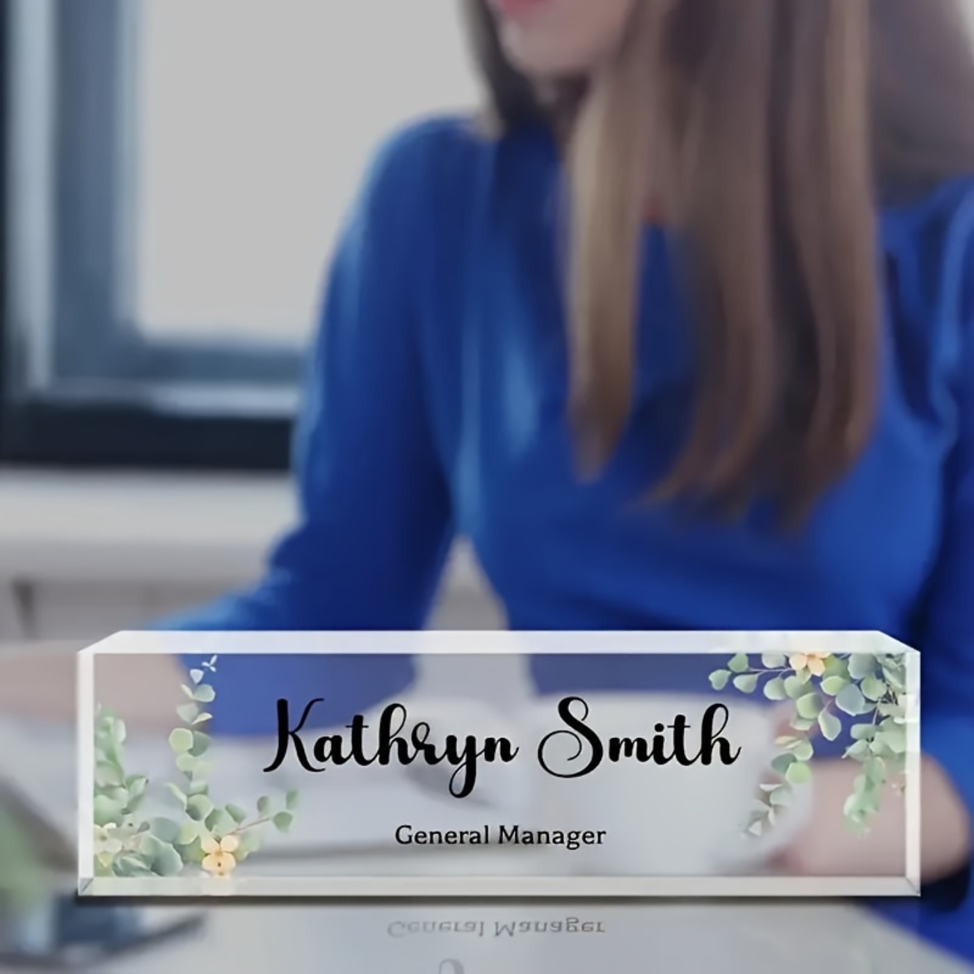 Custom 2D Acrylic Desk Name Pl – обзор и цена Desk Name Plate