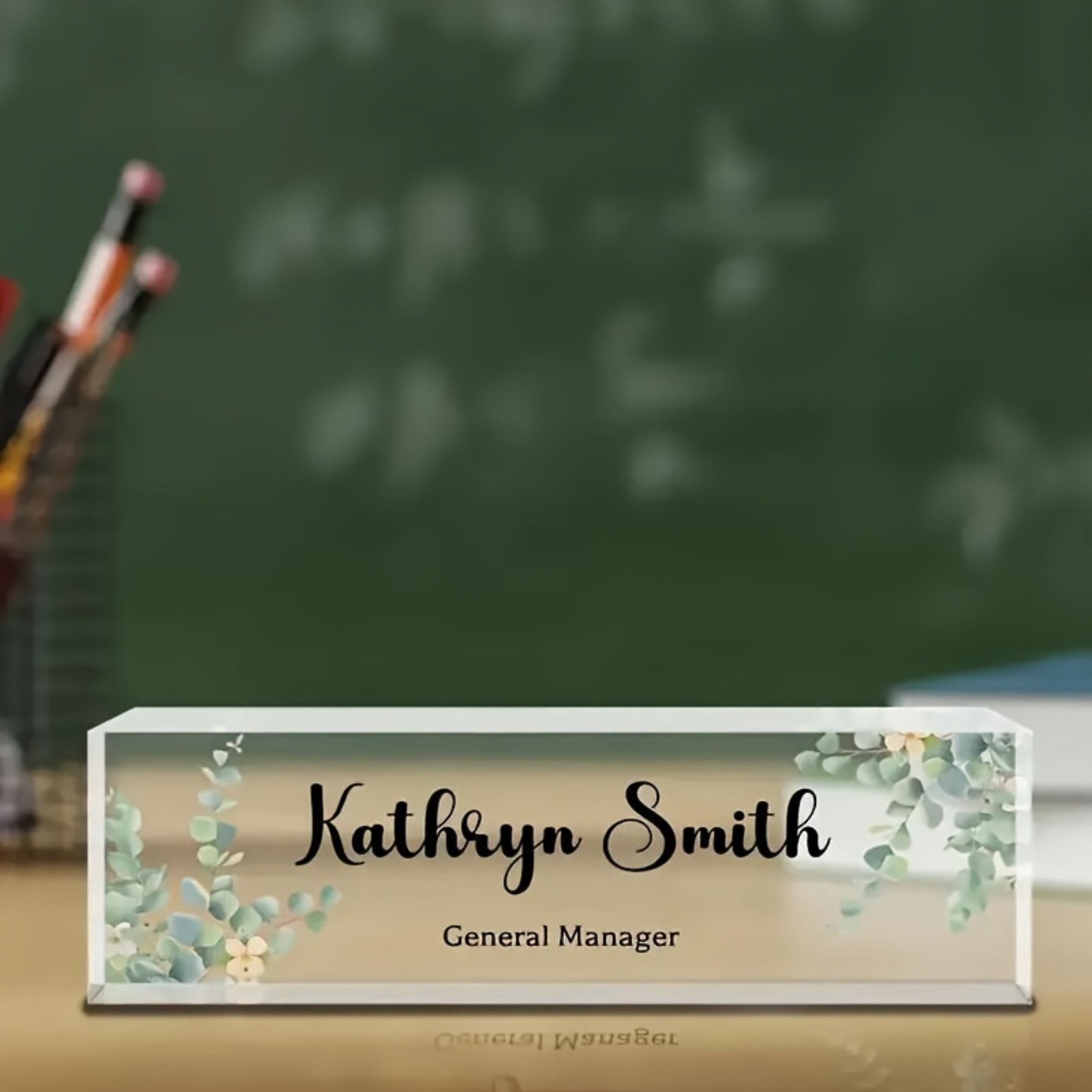 Custom 2D Acrylic Desk Name Pl – обзор и цена Desk Name Plate