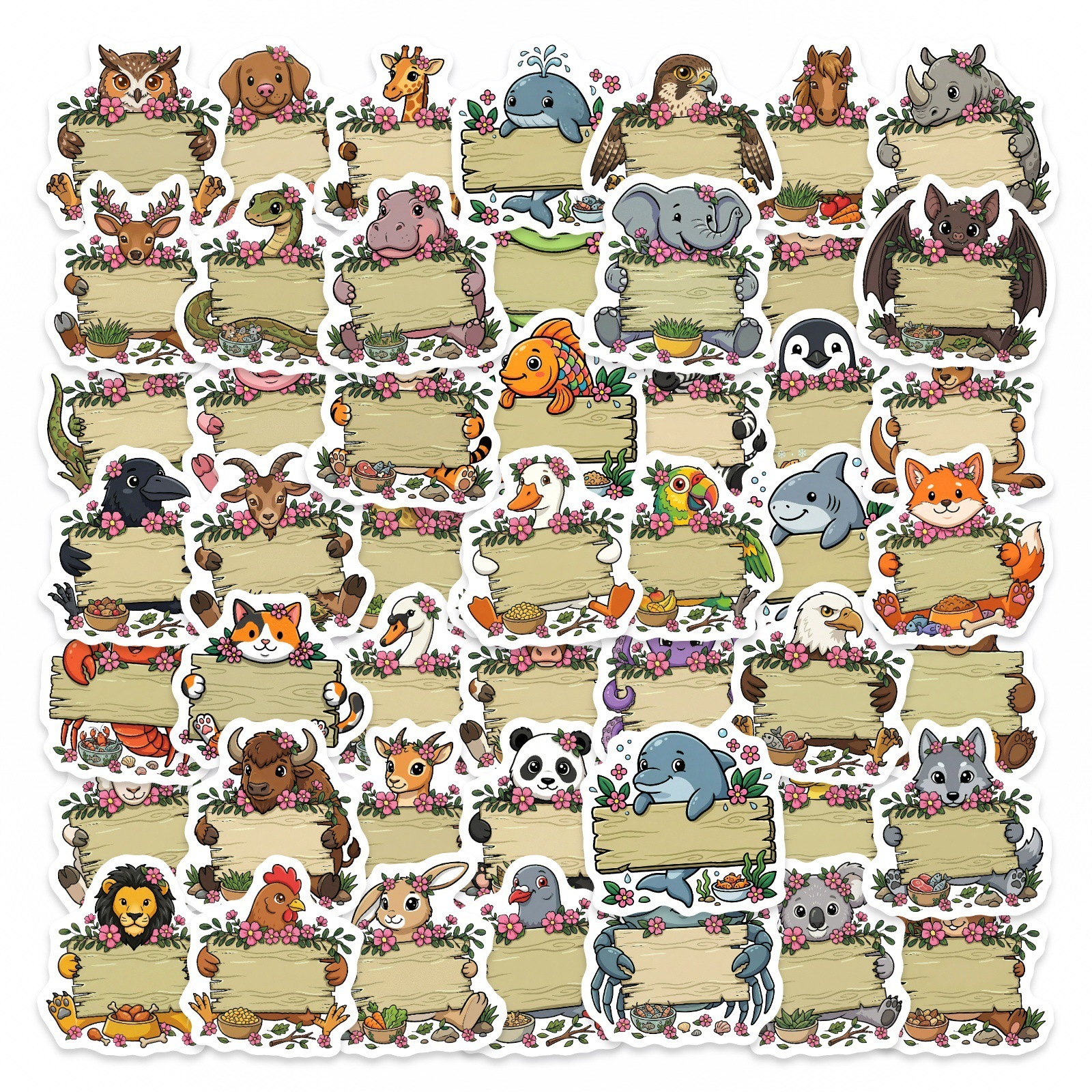 50/100Pcs HD Watercolor Forest – обзор и цена Paper Deal Stationery & Office Supply