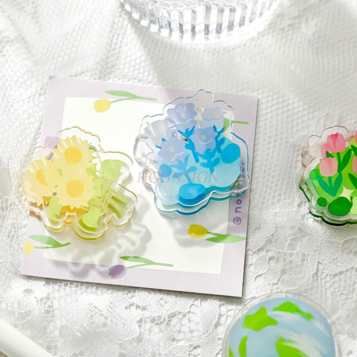 1pcs Afternoon Garden Acrylic  – обзор и цена Office Stationery And Supply
