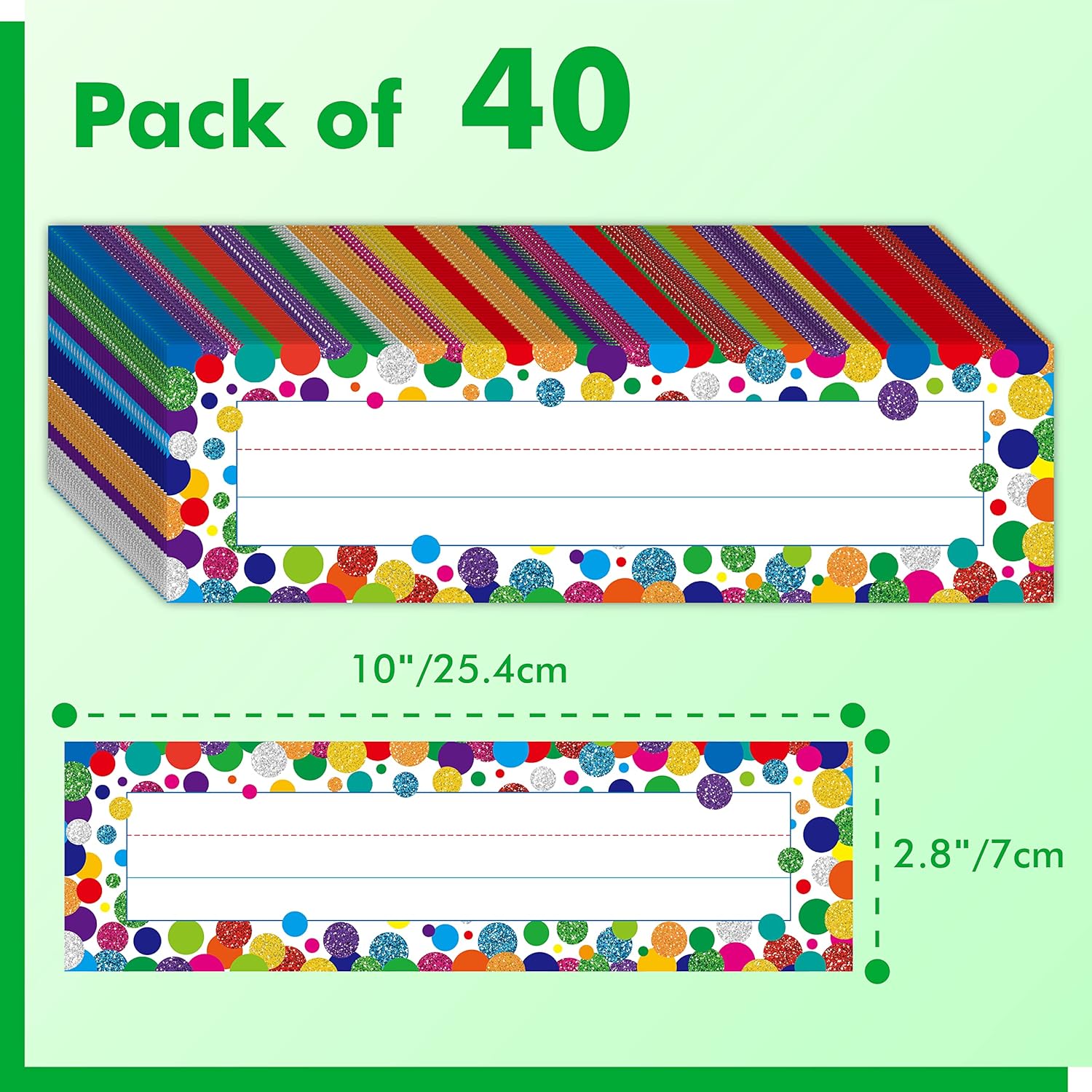 40 Pcs Desk Nameplates with Do – обзор и цена Desk Name Plate