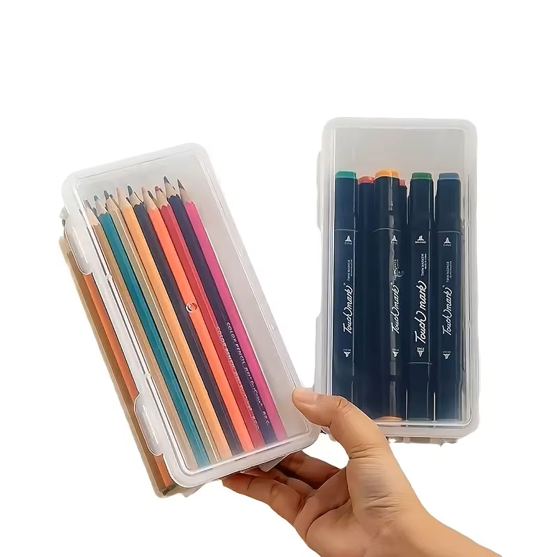 4 large transparent PP storage – обзор и цена Stationery Office Supply Store