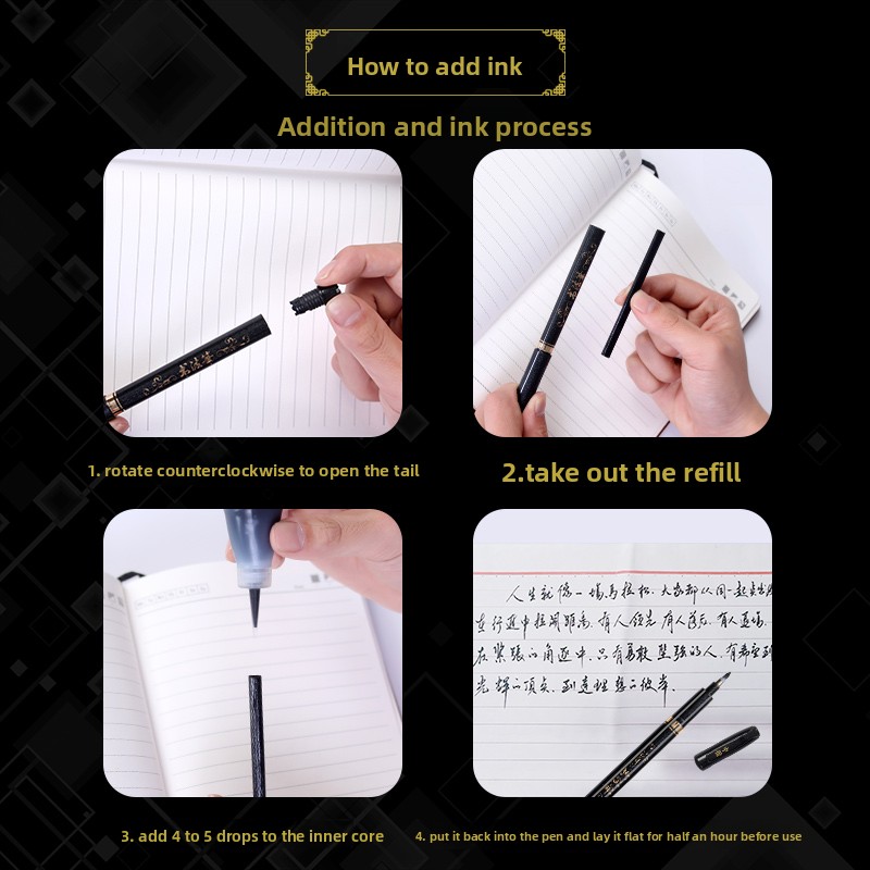 4PCS/SET Calligraphy Art Marke – обзор и цена Office Stationery And Supply