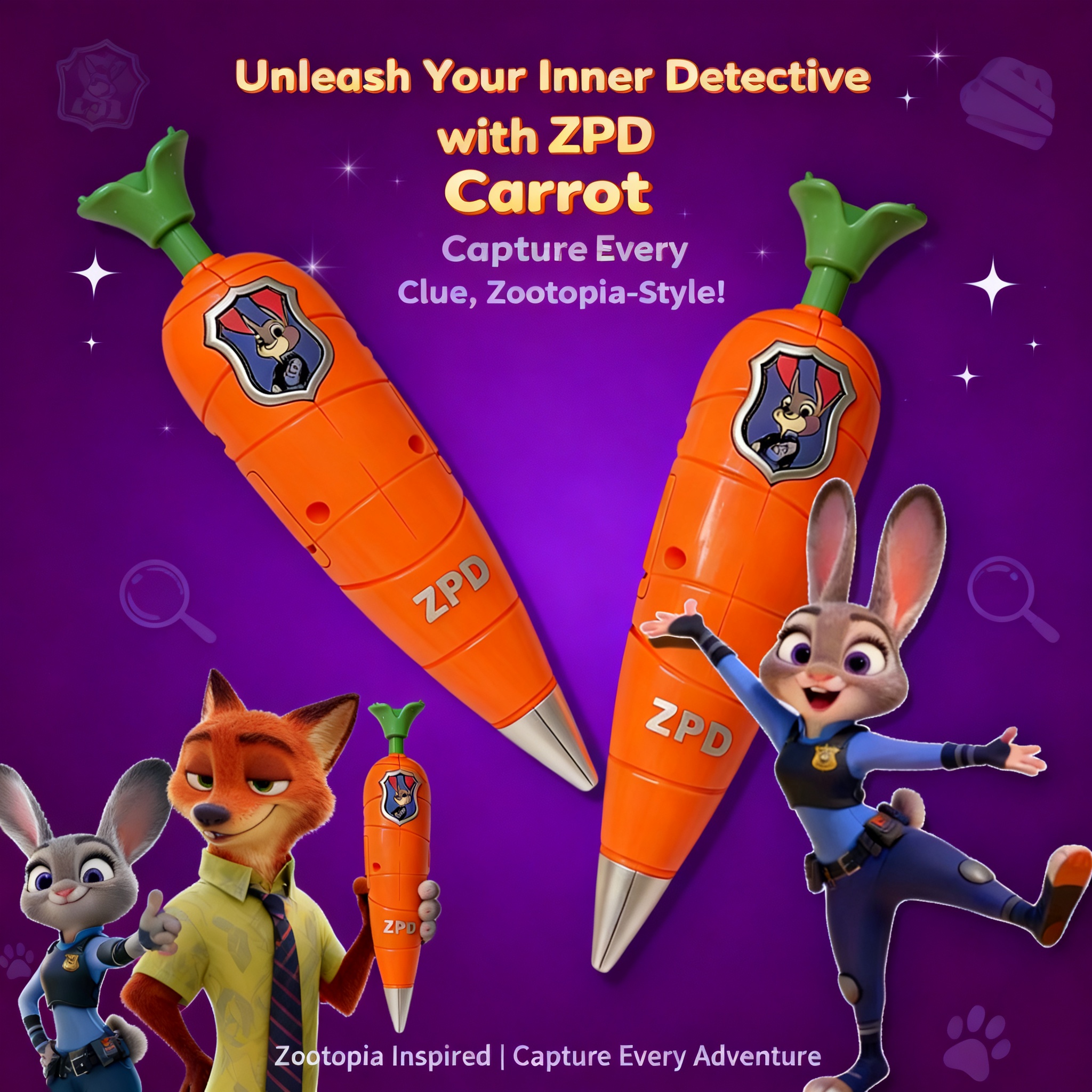 Zootopia 2 Judy Nick Style Car – обзор и цена Stationery Supplier