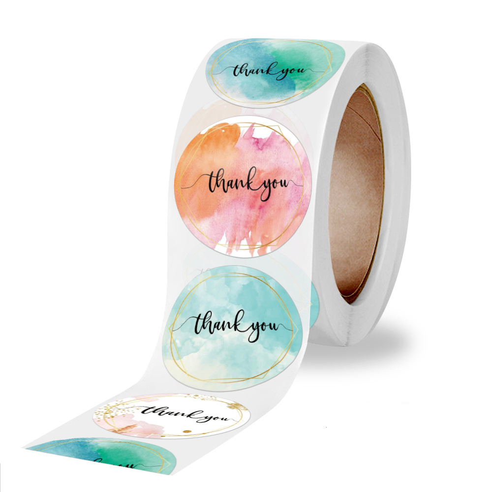 100-500 Pcs Thank You Stickers – обзор и цена Stationery Supply Business