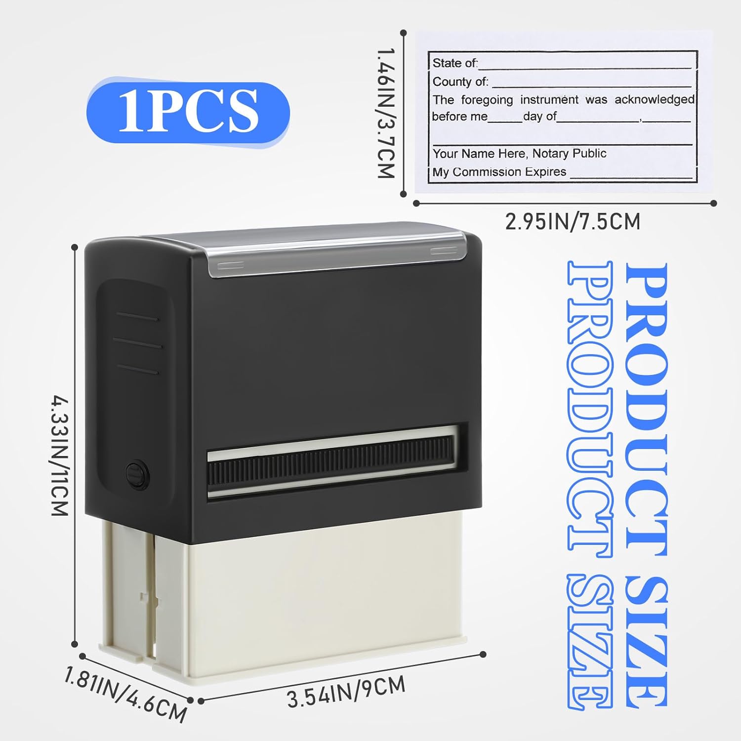 Self-Inking Notary Stamp for S – обзор и цена Self Inking Stamp