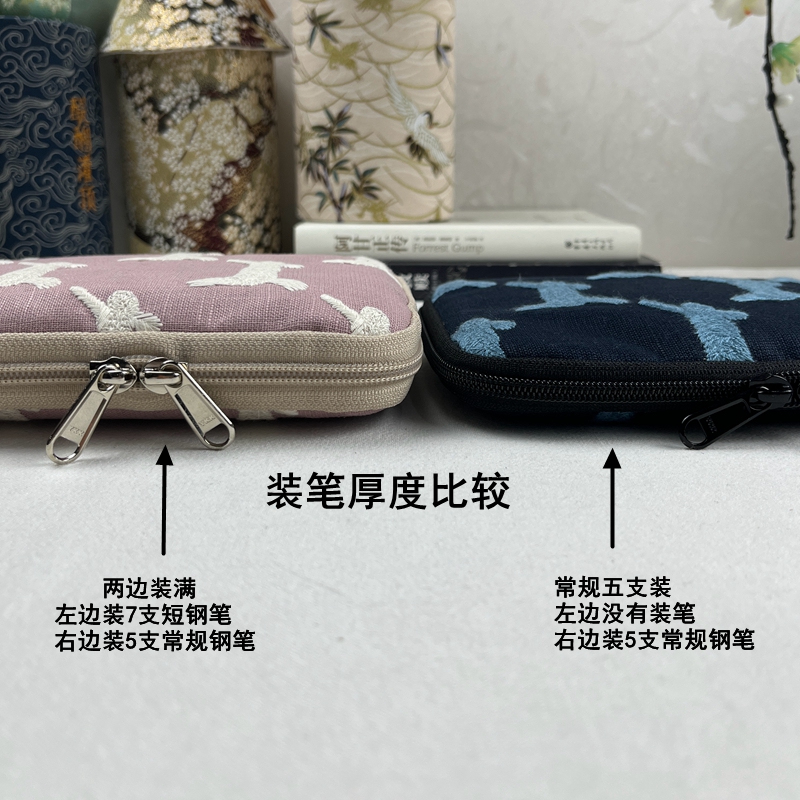 New Fabric Pen Holder Bag, Sho – обзор и цена Pen Pouch Roll