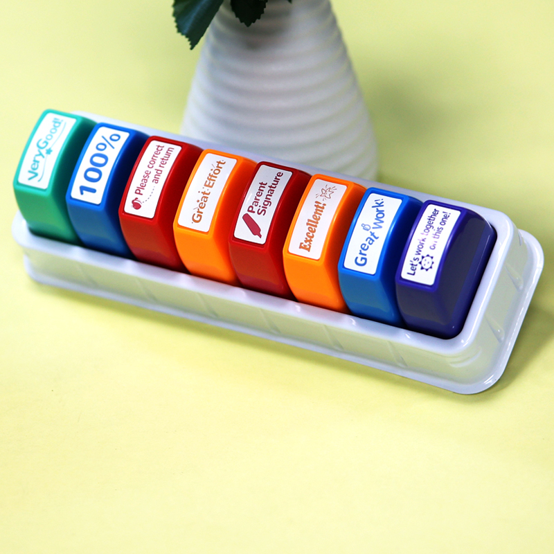 8 Teacher stamps Classroom Tea – обзор и цена Self Inking Stamp