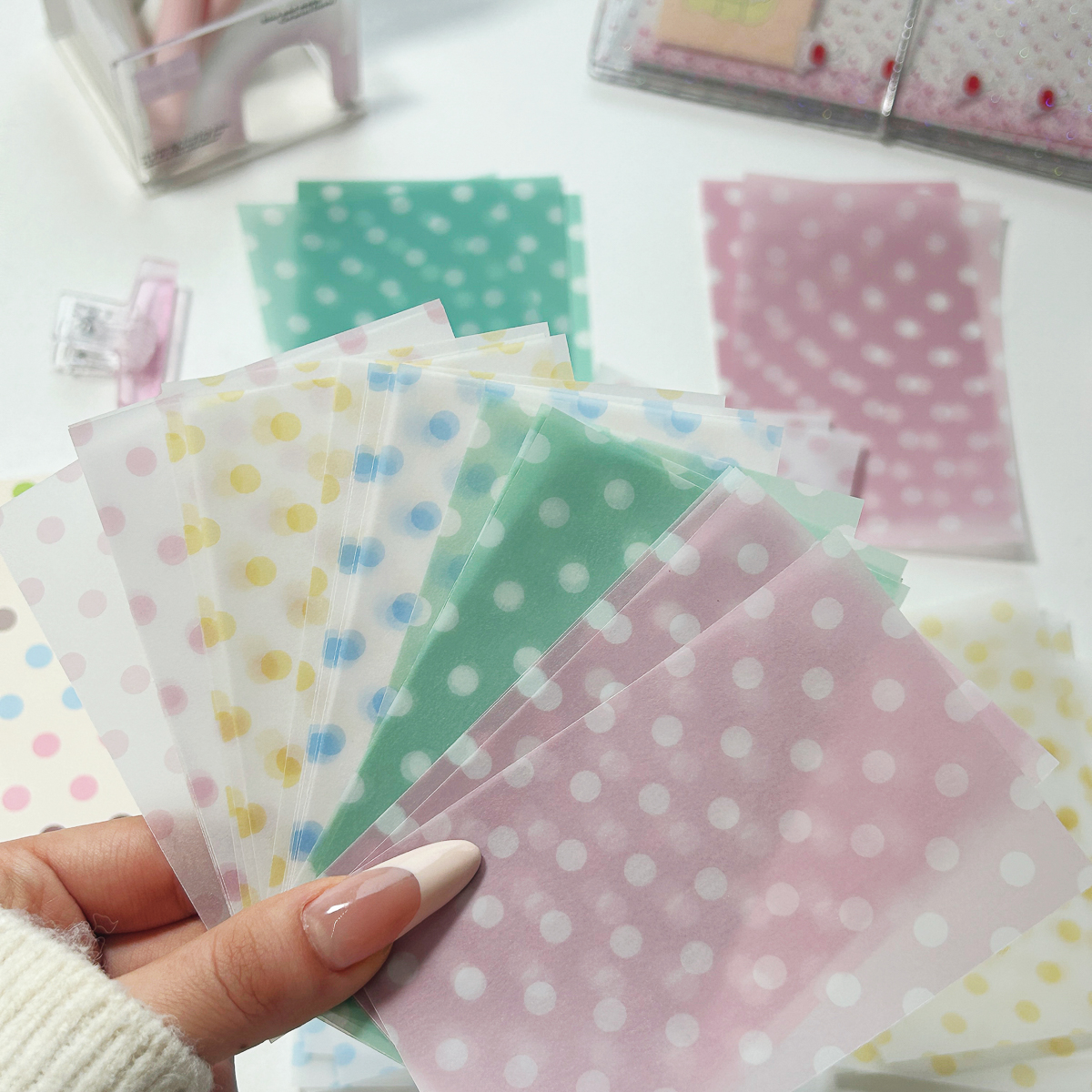WAKAWAKA Polka Dot Memo Pad Tr – обзор и цена Graph Paper Pad