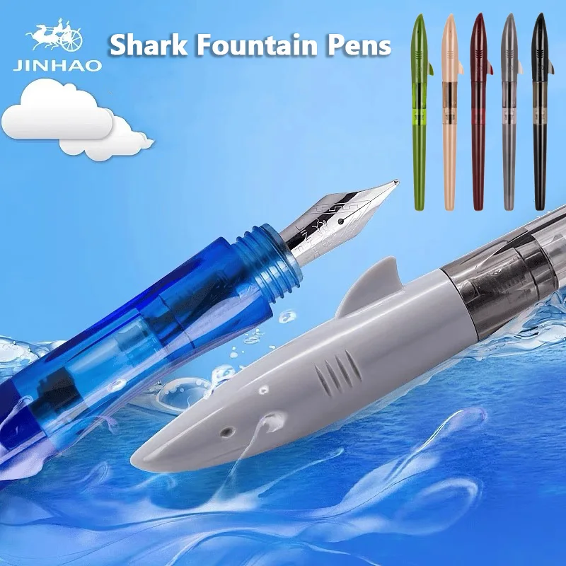 Jinhao Cute Shark Fountain Pen – обзор и цена Office Stationery Supply Business