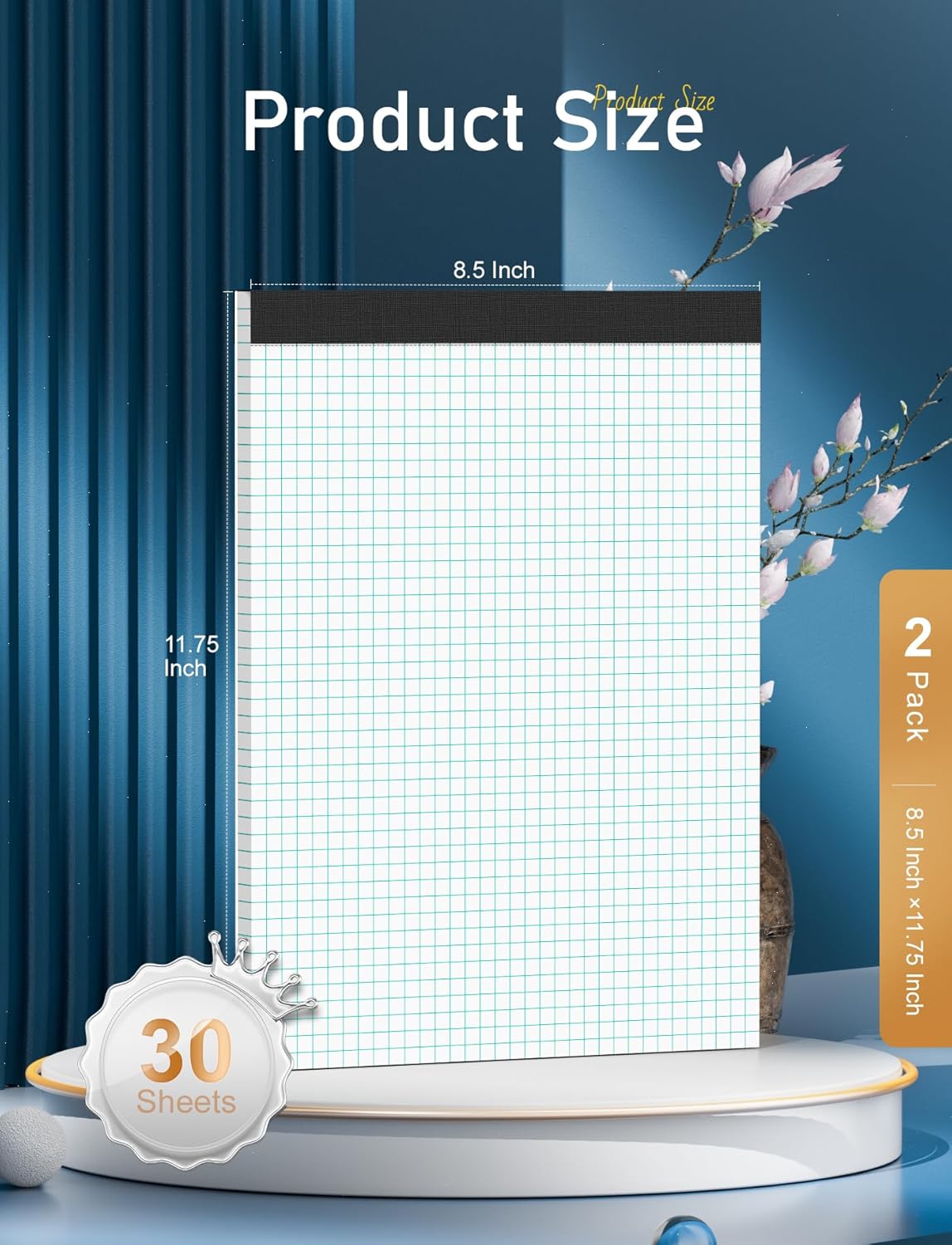Graph Paper Pad 8.5 x 11, 2 Pa – обзор и цена Graph Paper Pad