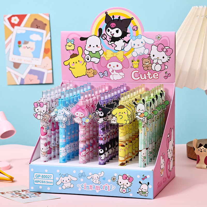 48pcs Gel Pen Kuromi KT My Mel – обзор и цена Stationery Supplier