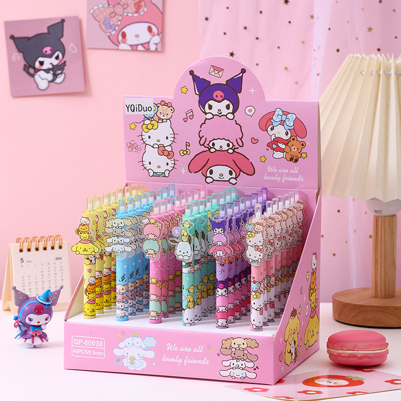 48pcs Gel Pen Kuromi KT My Mel – обзор и цена Stationery Supplier